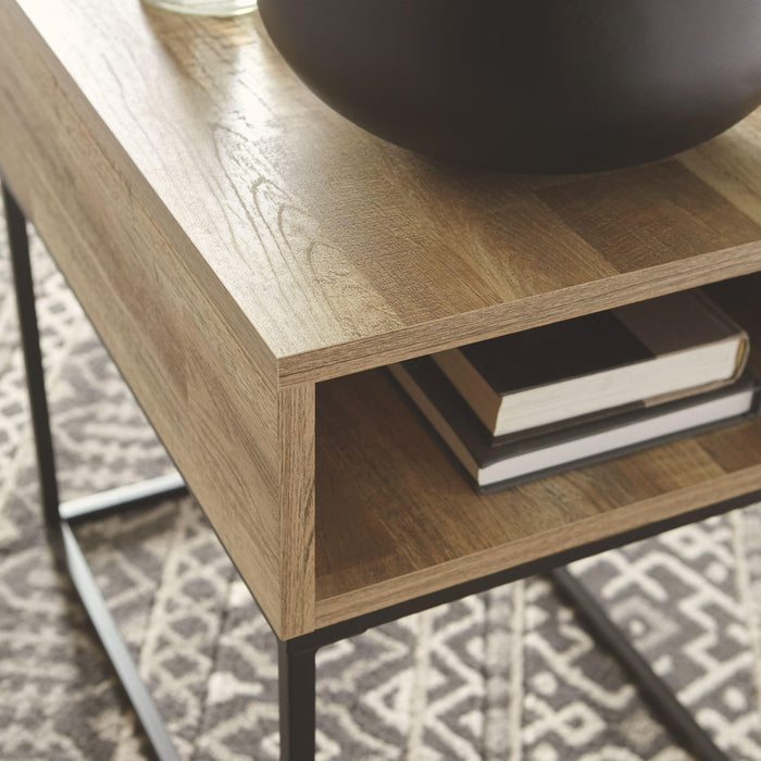 Gerdanet - Rectangular End Table