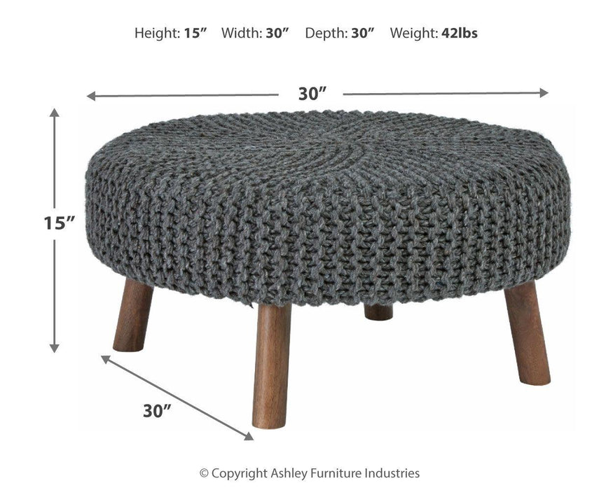 Jassmyn - Oversized Accent Ottoman