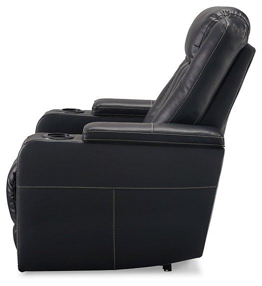 Center Point Black Recliner