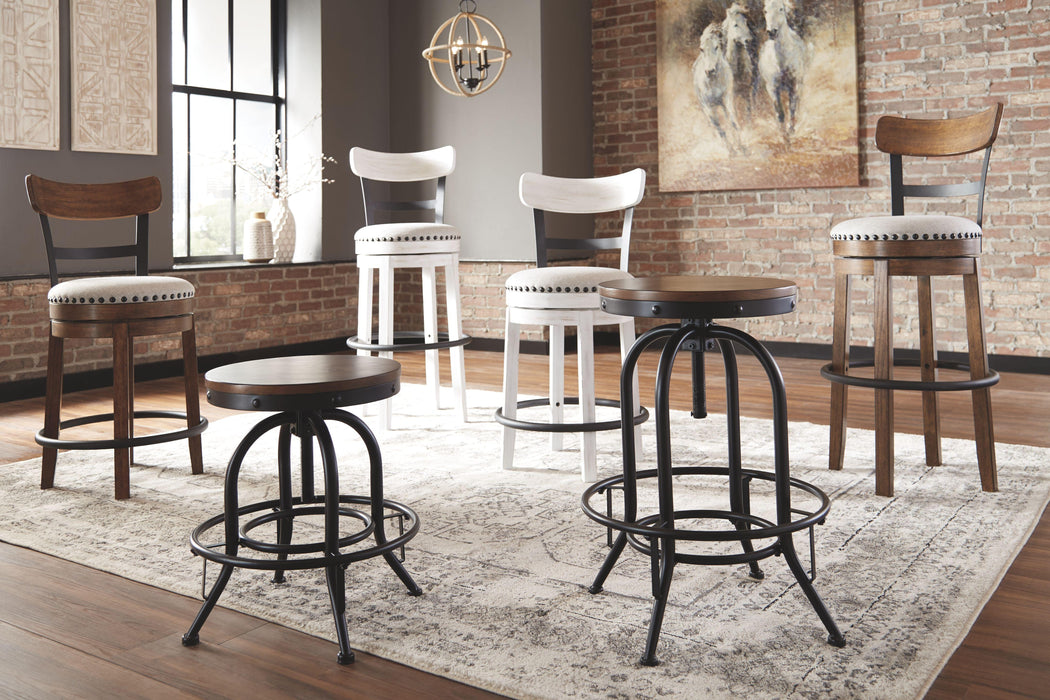 Valebeck - Swivel Barstool (2/cn)