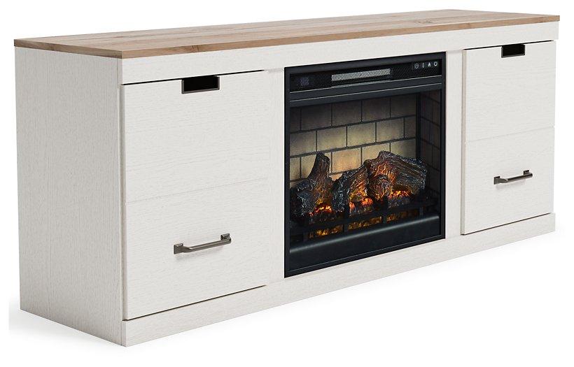 Vaibryn 60" TV Stand with Electric Fire Place