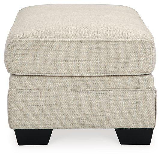 Rilynn Linen Ottoman