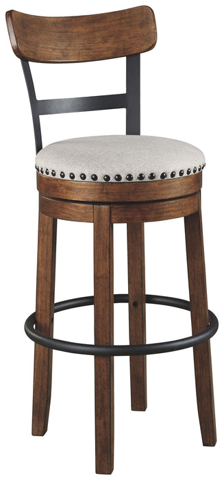 Valebeck - Tall Uph Swivel Barstool(1/cn)