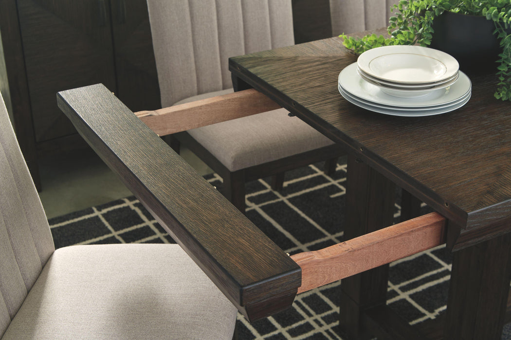 Dellbeck - Rect Dining Room Ext Table