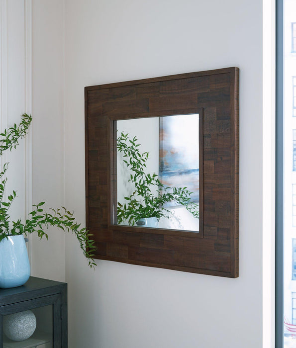 Hensington Brown Accent Mirror