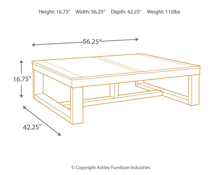 Watson - Rectangular Cocktail Table