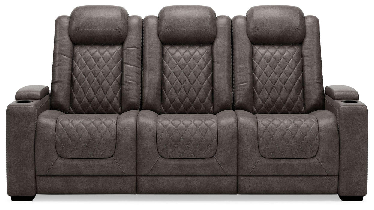 Hyllmont - Pwr Rec Sofa With Adj Headrest