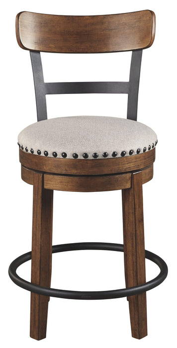 Valebeck - Uph Swivel Barstool (1/cn)