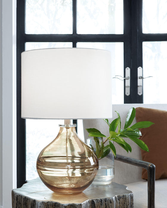 Lemmitt - Glass Table Lamp (1/cn)