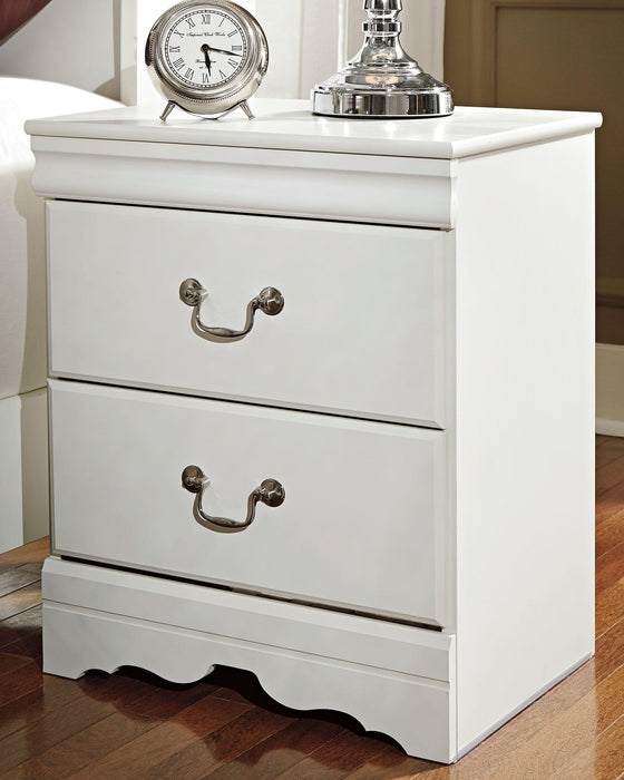 Anarasia - Two Drawer Night Stand