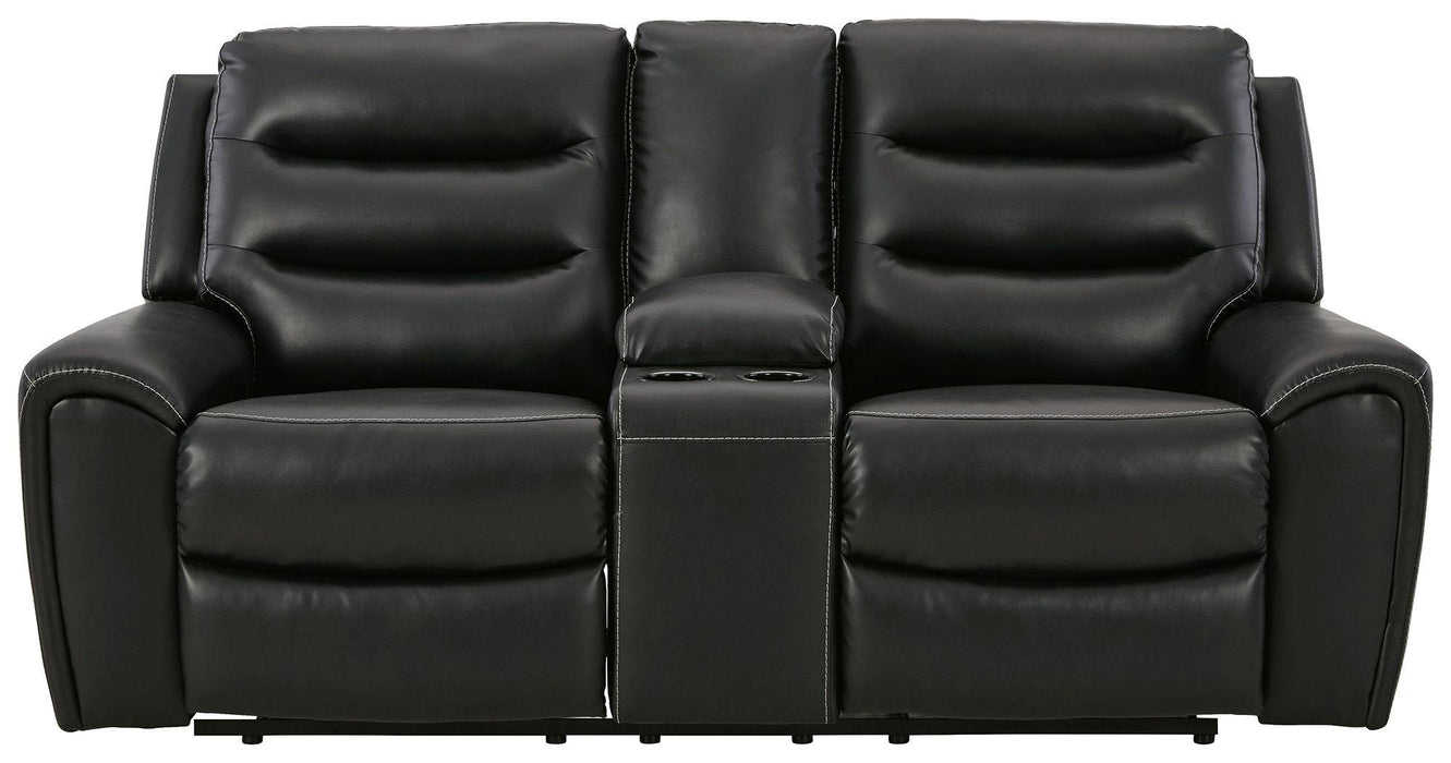 Warlin - Pwr Rec Loveseat/con/adj Hdrst