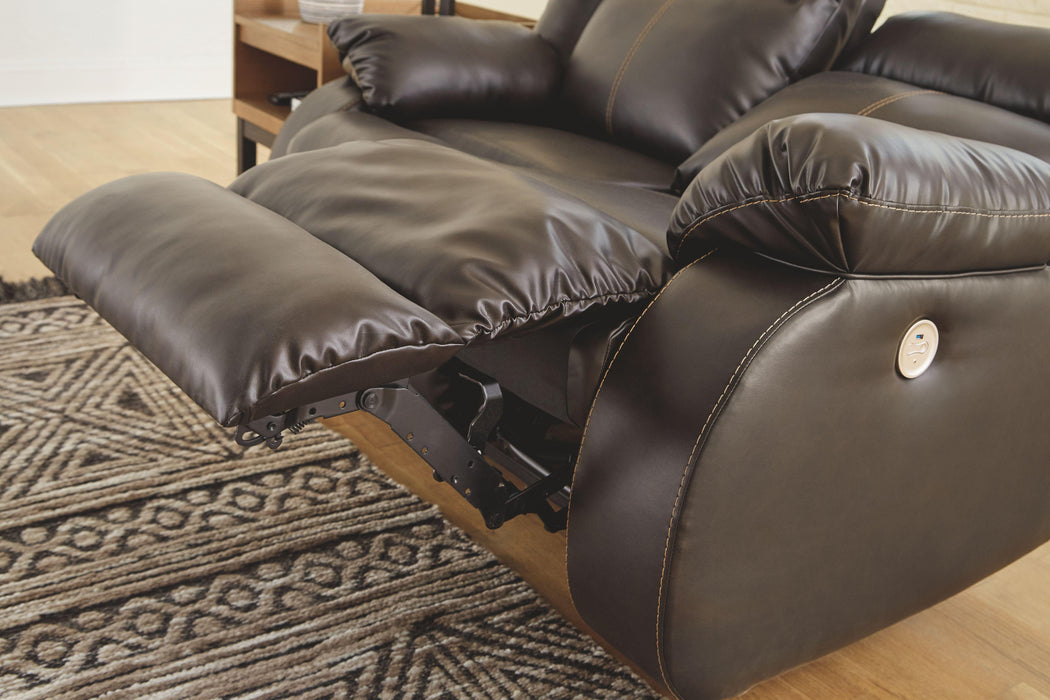 Denoron - Reclining Power Loveseat