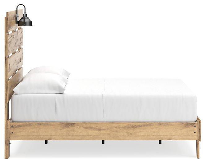 Larstin Panel Platform Bed