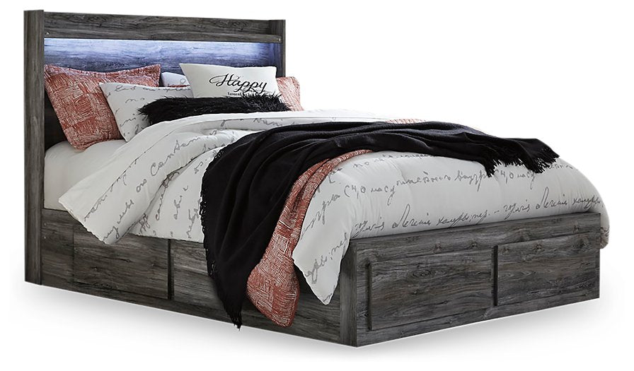 Baystorm Bed with 6 Storage Drawers