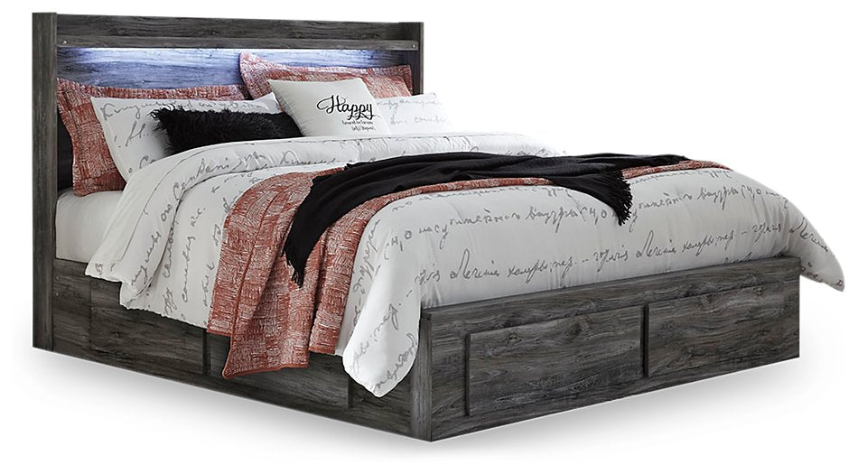 Baystorm Bed with 6 Storage Drawers