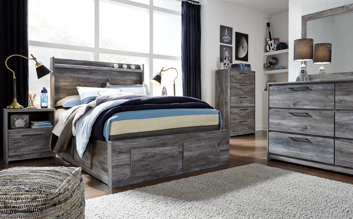 Baystorm Bed with 4 Storage Drawers