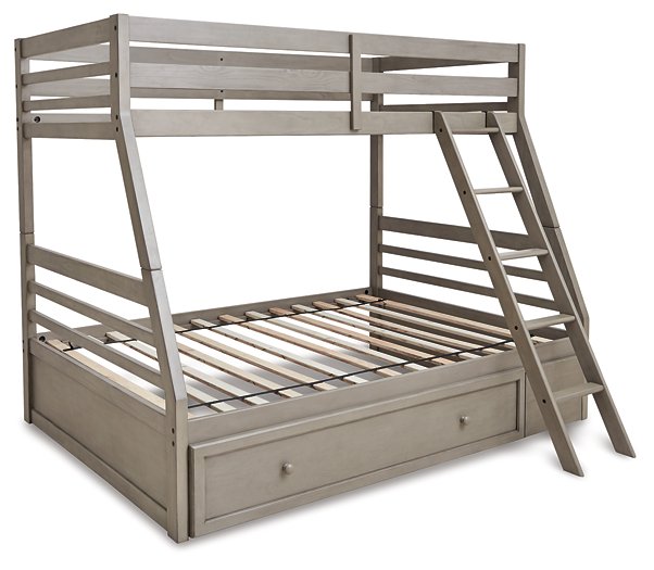 Lettner Twin over Full Bunk Bed with 1 Large Storage Drawer