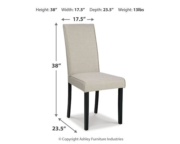 Kimonte 2-Piece Dining Package