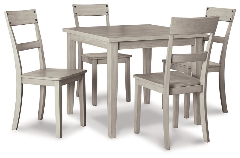 Loratti Dining Table and Chairs (Set of 5)