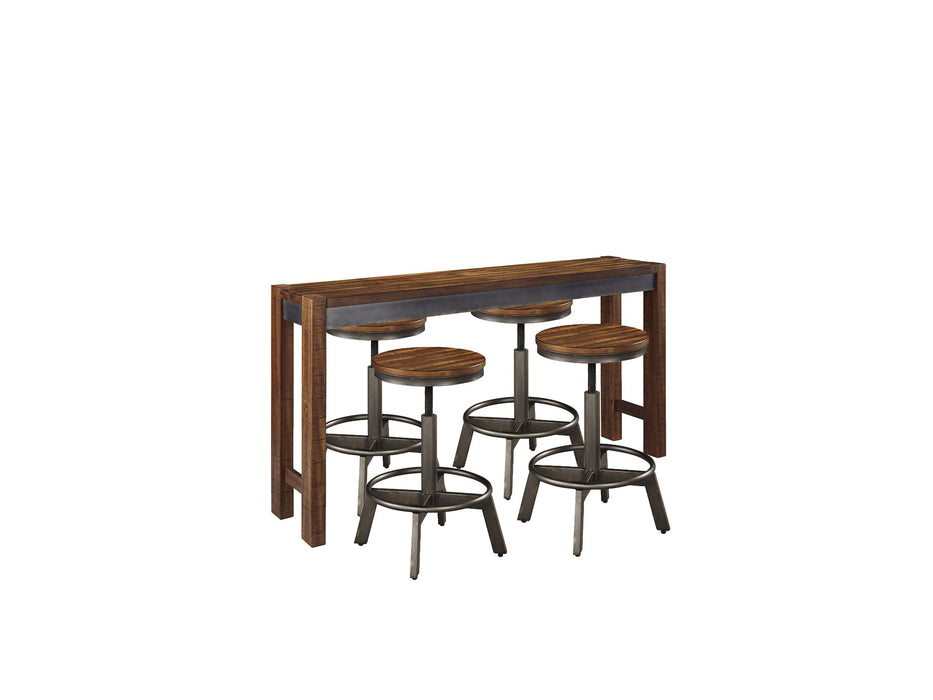 Torjin 5-Piece Counter Height Dining Package