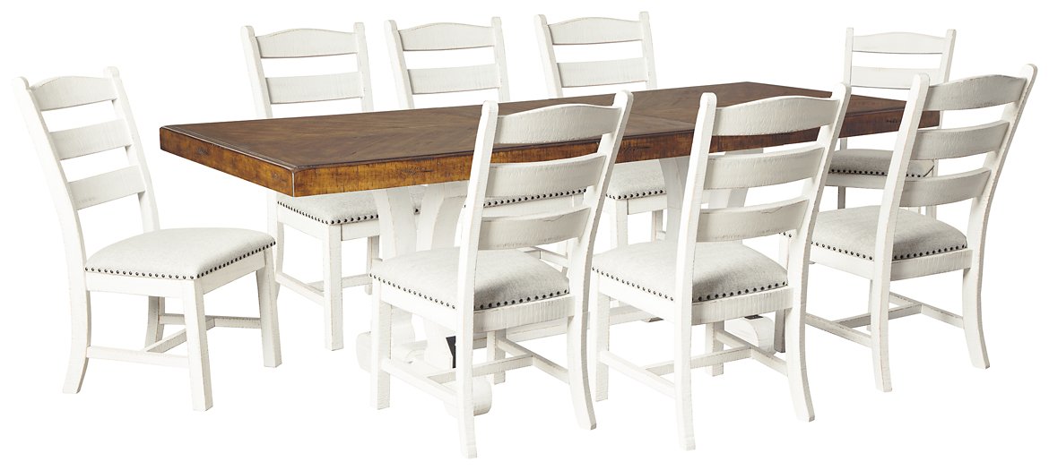 Valebeck 9-Piece Dining Package