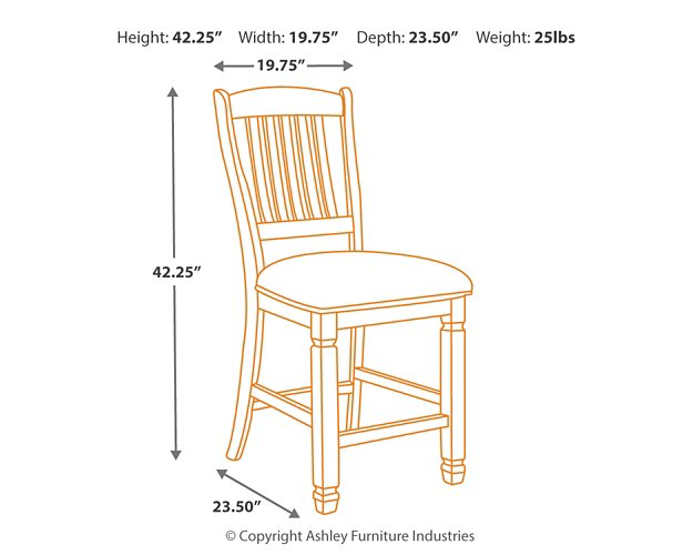 Bolanburg 9-Piece Dining Package