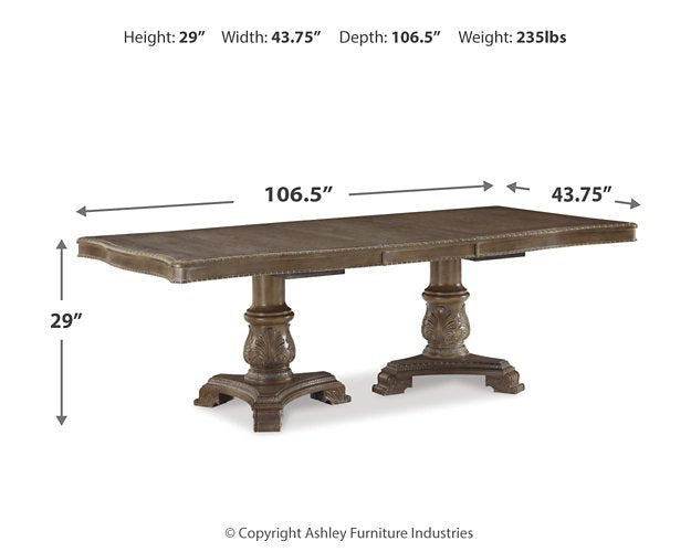 Charmond 8-Piece Dining Package