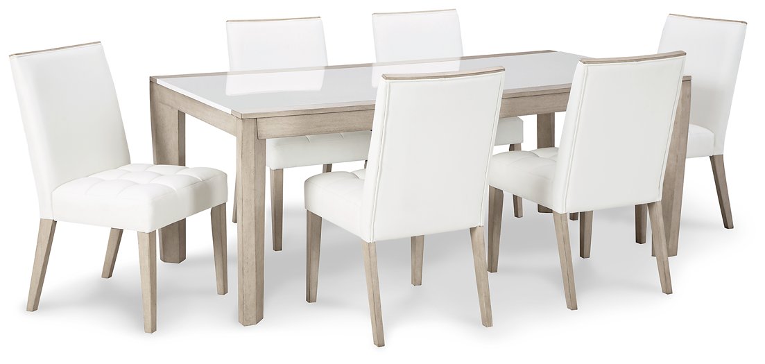 Wendora 7-Piece Dining Package