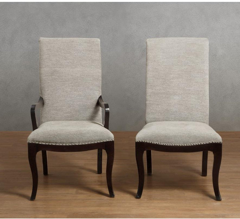 Homelegance Savion Arm Chair in Espresso (Set of 2)