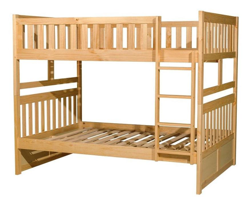 Homelegance Bartly Full/Full Bunk Bed in Natural B2043FF-1*