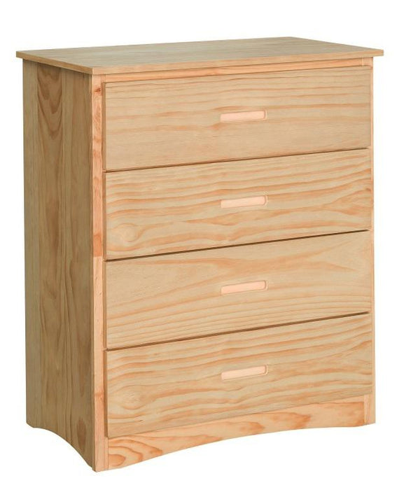 Homelegance Bartly 4 Drawer Chest in Natural B2043-9