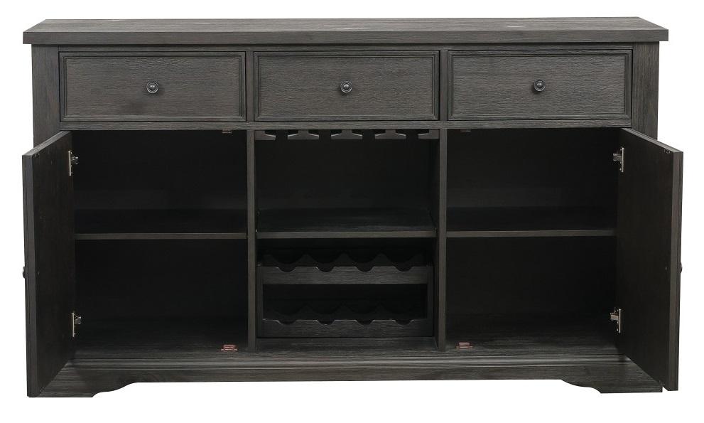 Homelegance Arasina Server in Dark Pewter 5559N-40