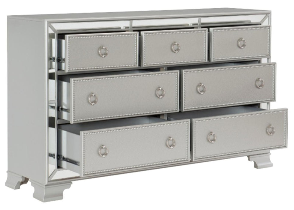 Homelegance Avondale Dresser in Silver 1646-5