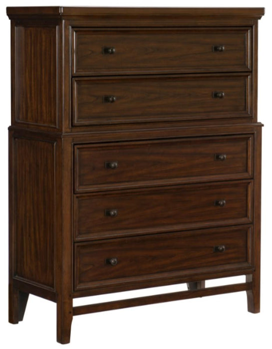 Homelegance Frazier Chest in Dark Cherry 1649-9