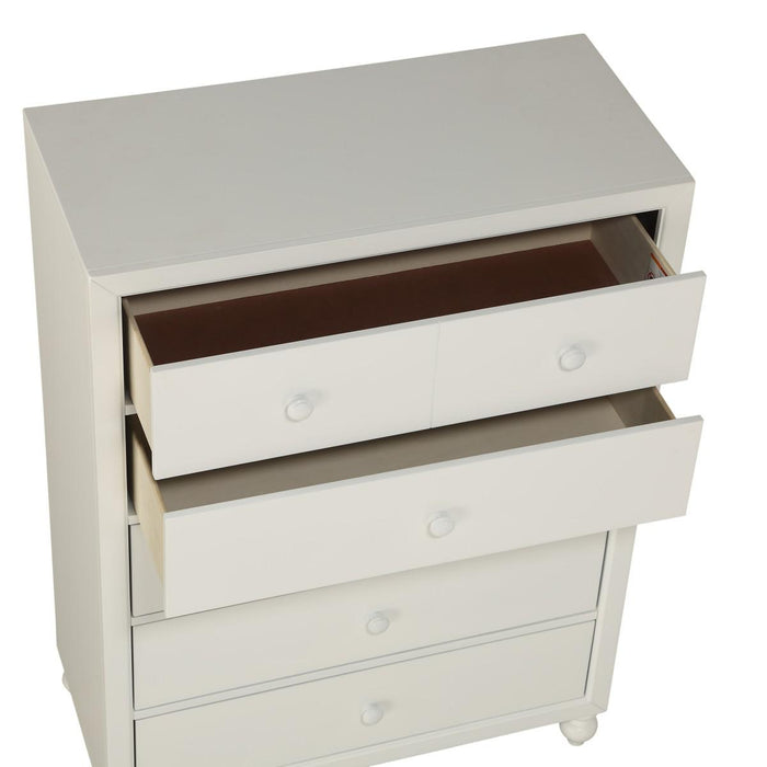 Homelegance Wellsummer 6 Drawer Dresser in White 1803W-5