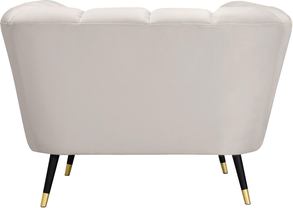 Beaumont Cream Velvet Chair