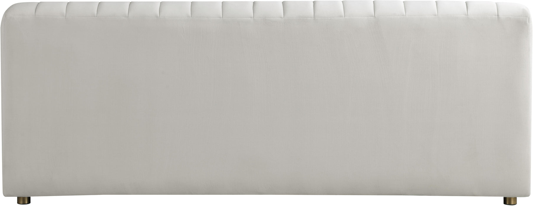 Naya Cream Velvet Loveseat