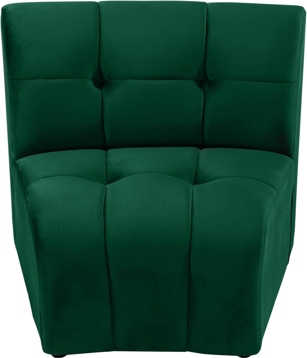 Limitless Green Velvet Modular Chair