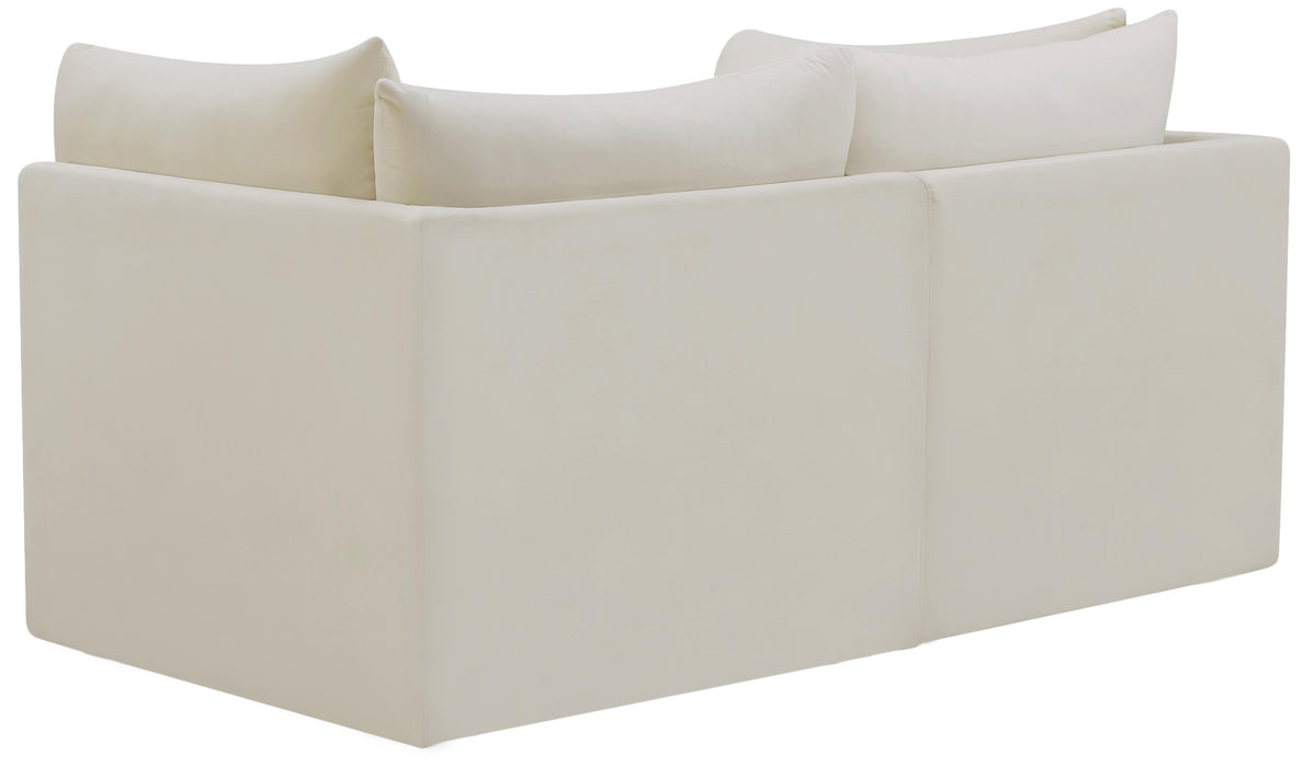 Jacob Cream Velvet Modular Sofa