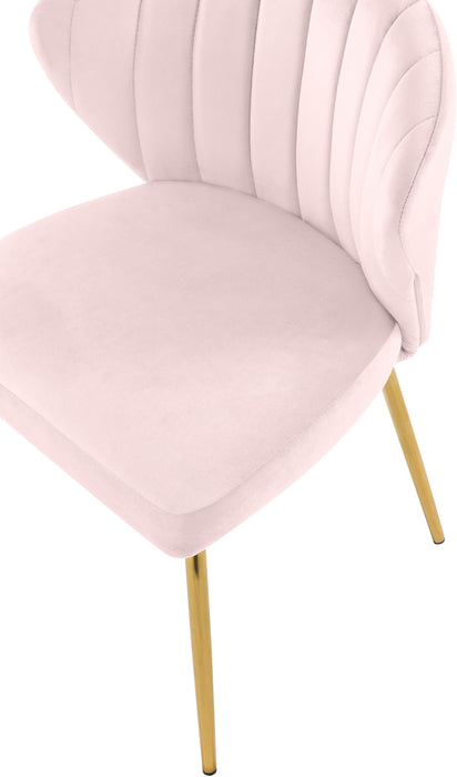 Finley Pink Velvet Dining Chair