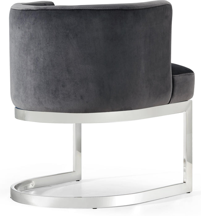 Gianna Grey Velvet Dining Chair