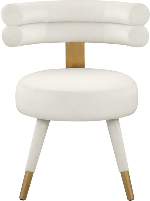 Fitzroy Cream Velvet Dining Chair