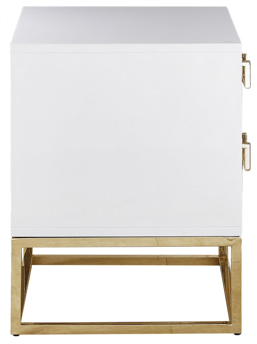 Nova White Side Table