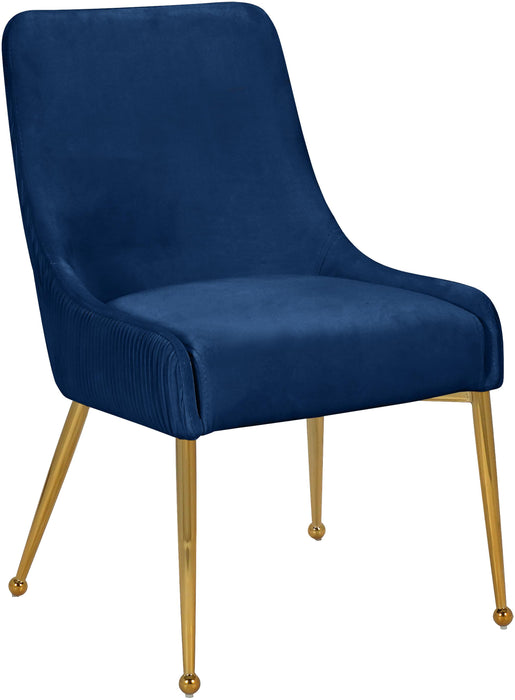 Ace Navy Velvet Dining Chair