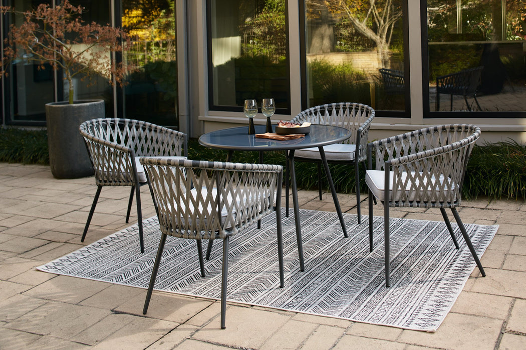 Palm Bliss 5-Piece Outdoor Dining Package