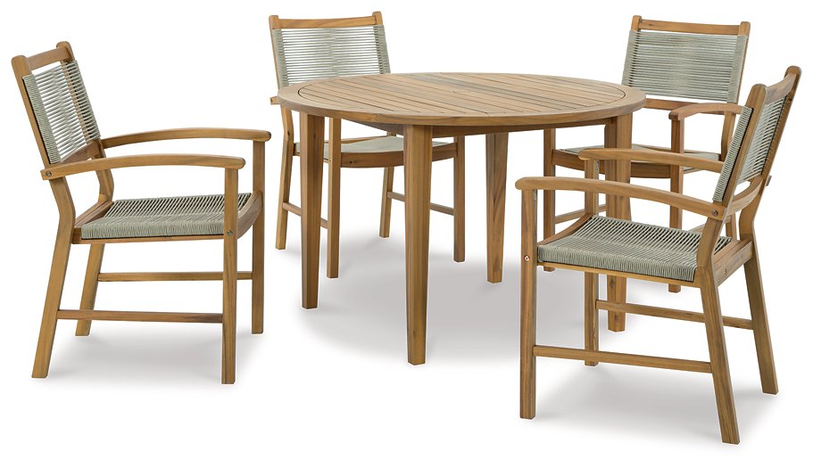 Janiyah 5-Piece Outdoor Dining Package