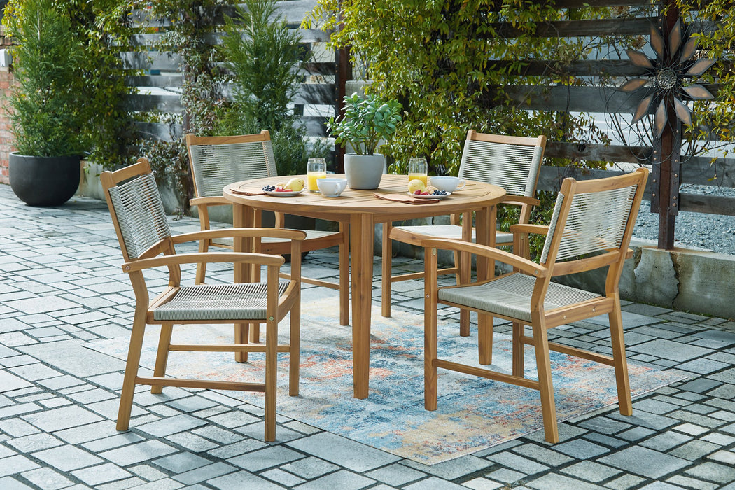 Janiyah 5-Piece Outdoor Dining Package