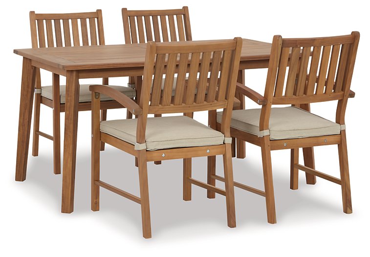 Janiyah 5-Piece Outdoor Dining Package