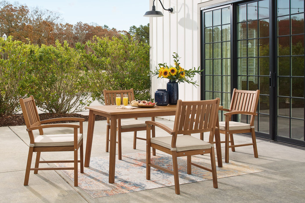 Janiyah 5-Piece Outdoor Dining Package