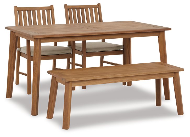 Janiyah 4-Piece Outdoor Dining Package